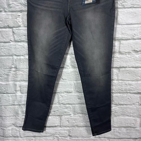 NWT Democracy Size 10 Grey Mid-Rise Ab’solution Booty Lift Jegging Jeans - Picture 7 of 15